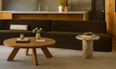 Naomi Concave Sofa Dark Brown