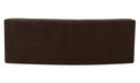 Naomi Concave Sofa Dark Brown