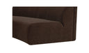 Naomi Concave Sofa Dark Brown