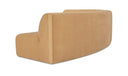 Naomi 3 Piece Concave Modular Sectional Golden Yellow