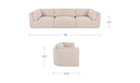 Matina Modular Sofa Oatmeal