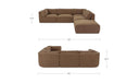 Matina Dream Modular Sectional Taupe