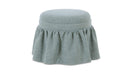 Heidi Storage Ottoman Light Blue