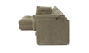 Mischa Left Sectional Sage Green