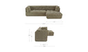 Mischa Right Sectional Sage Green