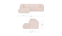 Mischa Sectional Light Beige