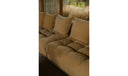 Davie Left Arm Facing Chair Golden Yellow