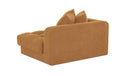 Davie Left Arm Facing Chair Golden Yellow