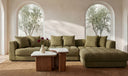 Davie Left Arm Facing Chair Olive