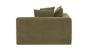 Davie Left Arm Facing Chair Olive