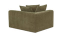 Davie Left Arm Facing Chair Olive