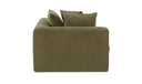 Davie Left Arm Facing Chair Olive
