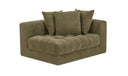 Davie Right Arm Facing Chair Olive