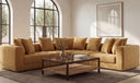 Davie Corner Chair Golden Yellow