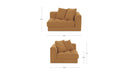 Davie Corner Chair Golden Yellow