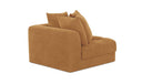 Davie Corner Chair Golden Yellow