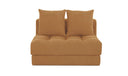 Davie Slipper Chair Golden Yellow