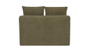Davie Slipper Chair Olive