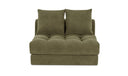 Davie Slipper Chair Olive
