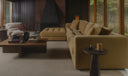 Davie Ottoman Golden Yellow