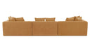 Davie Lounge Modular Sectional Golden Yellow