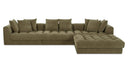 Davie Lounge Modular Sectional Olive