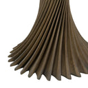 Ocasio - Modern Glass + Grey Ash Round Dining Table