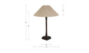 Mayfair Table Lamp Brown