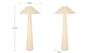 Gigi Floor Lamp Cream