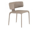 Odessa - Modern Grey Vegan Leather Dining Chair