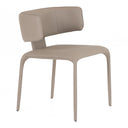 Odessa - Modern Grey Vegan Leather Dining Chair