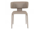 Odessa - Modern Grey Vegan Leather Dining Chair