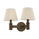 Old World Brass Woodland Park Wall Sconce 15" by Hudson Valley