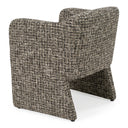 Oldford - Modern Beige + Black Fabric Dining Chair