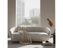 Omaha - Modern Off White Fabric Sofa