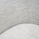 Omaha - Modern Swivel Off White Fabric Chair