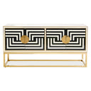 Op Art 64" Credenza
