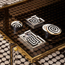 Op Art Rectangle Tray