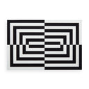 Large Op Art Lacquer Box