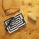 Op Art Rectangle Tray