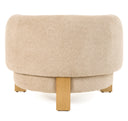 Optima - Mid-Century Modern Taupe Fabric Accent Chair