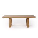 Oshana - Modern White Oak Dining Table