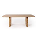 Oshana - Modern White Oak End Table