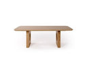 Oshana - Modern White Oak Dining Table