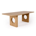 Oshana - Modern White Oak Dining Set
