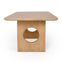 Oshana - Modern White Oak Dining Table