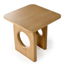 Oshana - Modern White Oak End Table