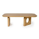 Oshana - Modern White Oak Dining Set
