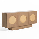 Oshana - Modern White Oak Dining Set