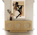 Oshana - Modern White Oak Dining Table